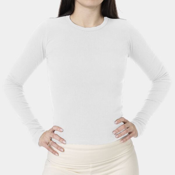 Baby Rib Long Sleeve Crewneck Thumbnail