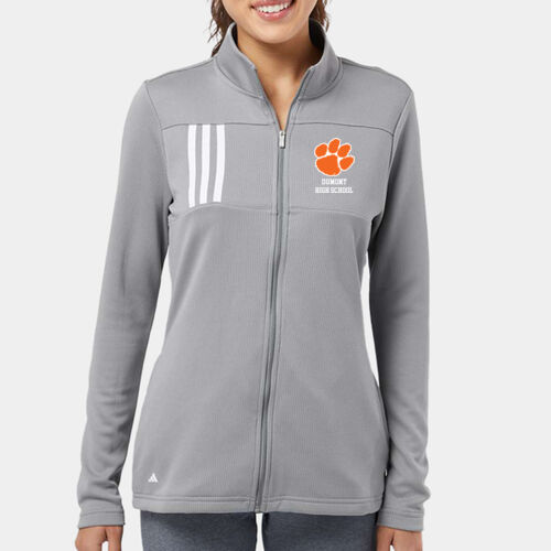 Women's 3-Stripes Double Knit Full-Zip Thumbnail
