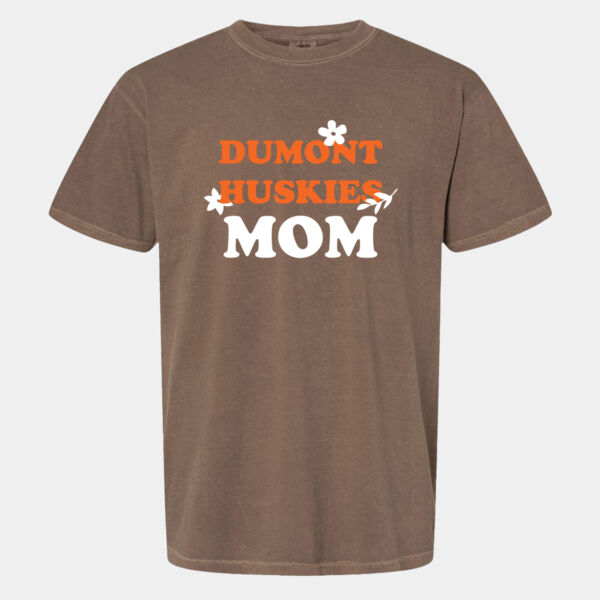 Huskies Mom - Garment-Dyed Heavyweight T-Shirt Thumbnail