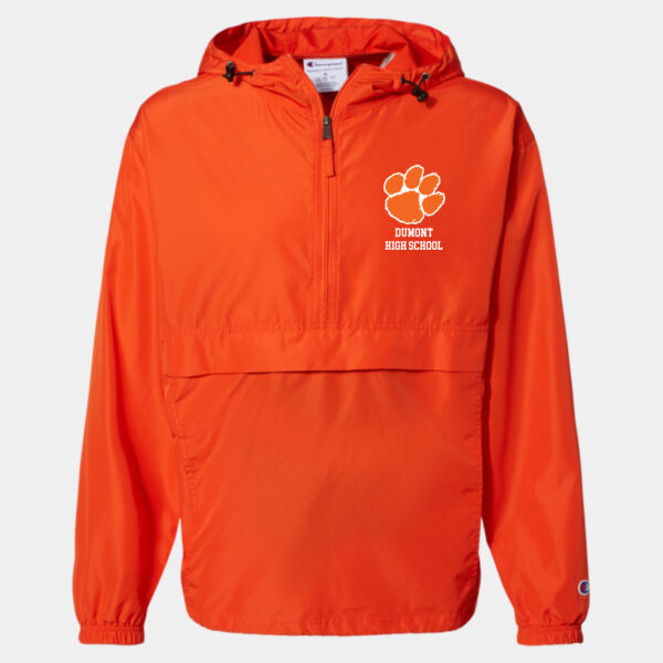 Hooded Packable Quarter-Zip Jacket Thumbnail